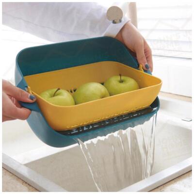 Escurridor Rectangular Verde